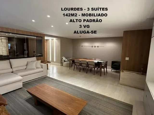 Imagem: Apt no Lourdes 142M2 3 Suítes Mobiliado