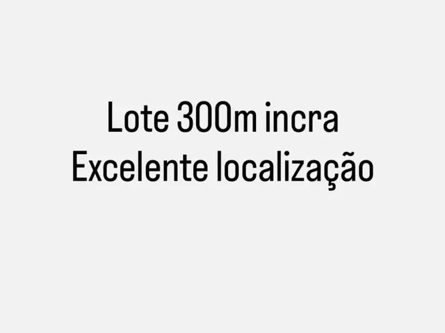 Imagem: Lote Incra