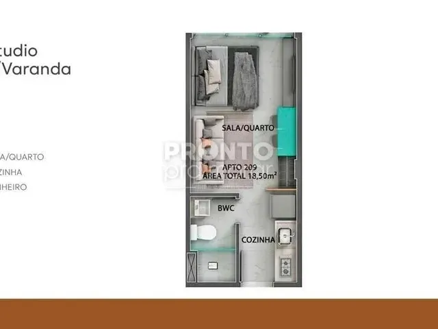 Imagem 10: Flat para Investir e Usufruir (Koa Beach) em Porto de Galinhas Centro - Ipojuca - Pe