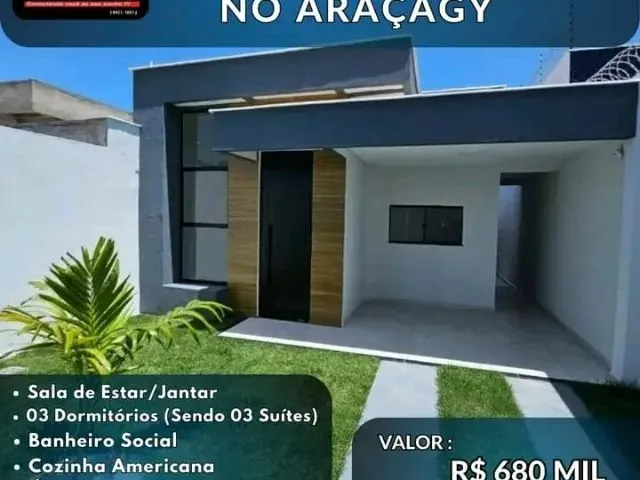 Imagem 1: Vendo Casa Nova no Araçagy
