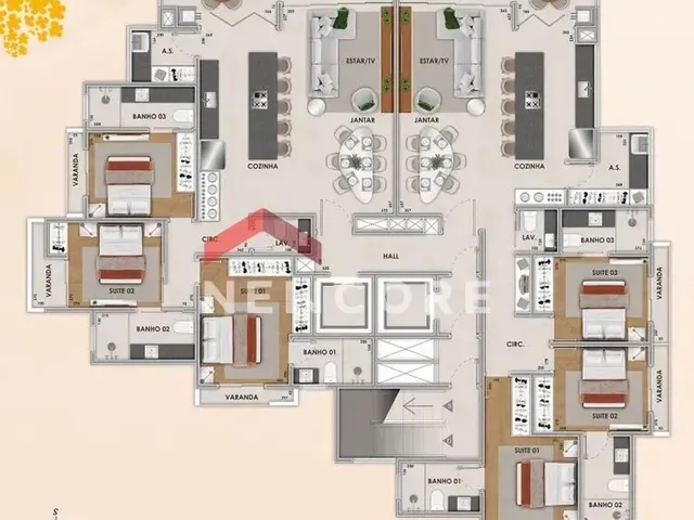 Imagem 3: Apartamento em Praça Marechal Deodoro - Centro - Varginha/Mg