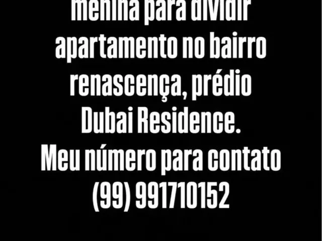Imagem: Dividir Apartamento - Renascença