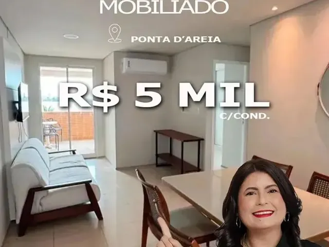 Imagem: O apartamento possui 2 Dormitórios, 1 Suíte, 2 Banheiros,