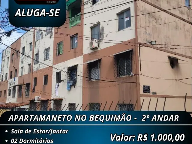 Imagem: Alugo Apartamento no Bequimão