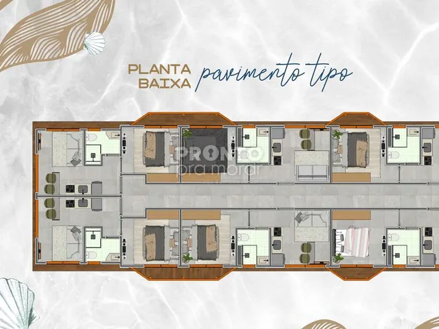 Imagem: Flat com 1 Quarto em Centro