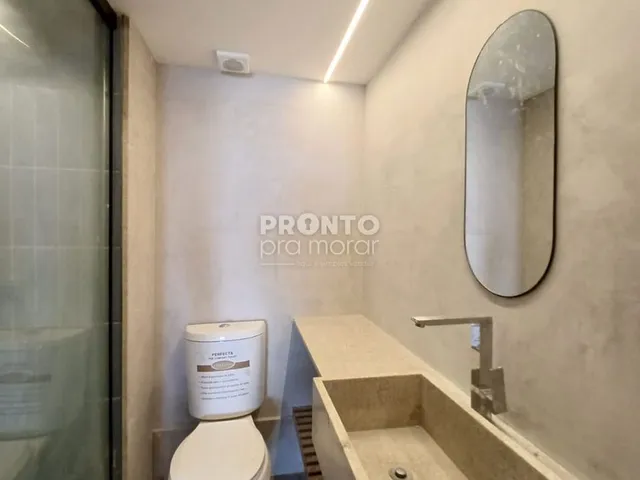 Imagem: O apartamento possui 1 Dormitório, 1 Banheiro, 1 Vaga na