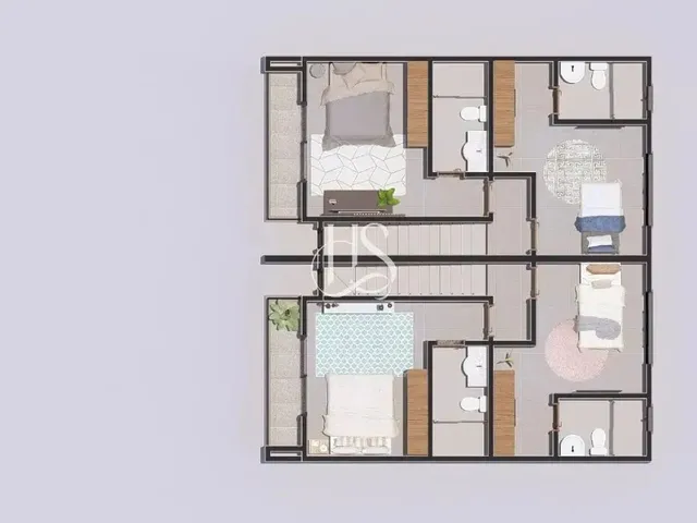 Imagem 8: Sobrado a Venda, 83 M², 2 Dormitórios, Sendo 2 Suítes, Madri - Palhoça - Sc