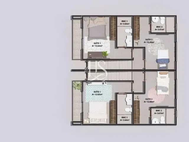 Imagem 16: Sobrado a Venda, 83 M², 2 Dormitórios, Sendo 2 Suítes, Madri - Palhoça - Sc