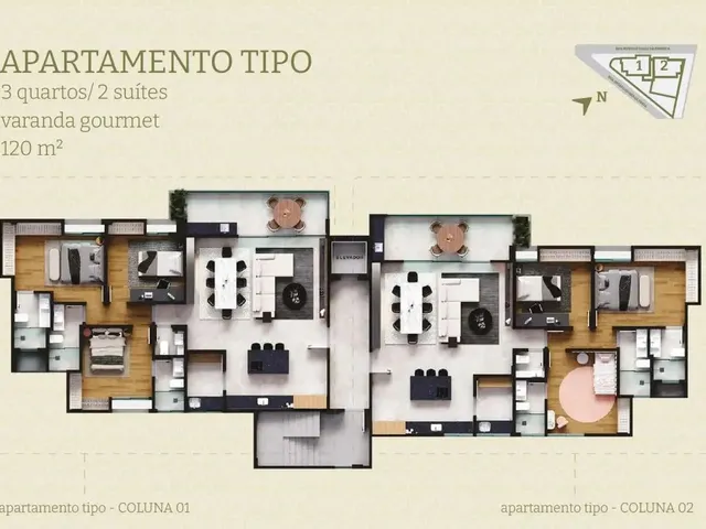 Imagem 10: Apartamento 3 Quartos - Jardim Liu