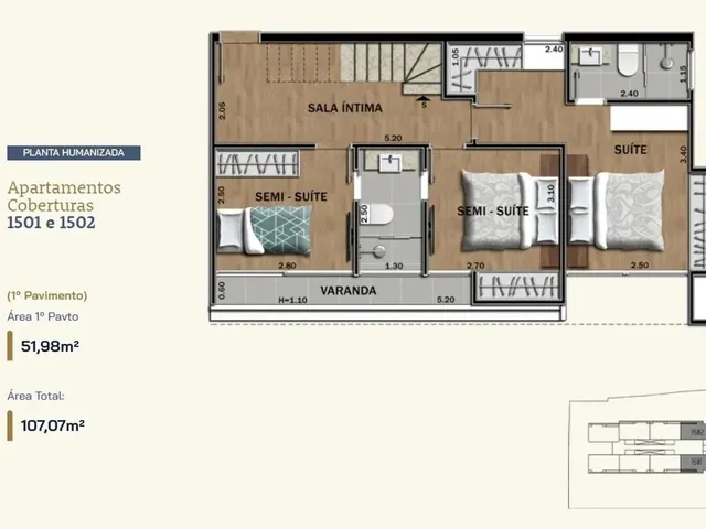 Imagem 3: Cobertura 3 Quartos - Granbery