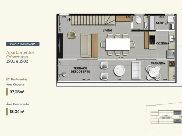 Imagem 5: Cobertura 3 Quartos - Granbery