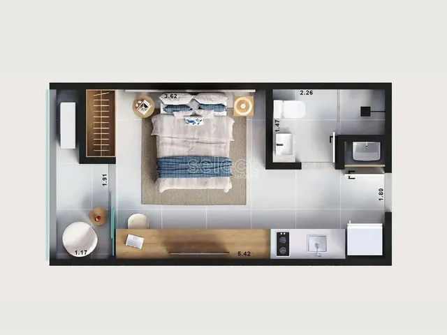 Imagem 2: Apartamento 2 Quartos - São Pedro