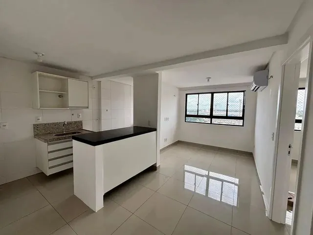 Imagem 7: Apartamento com Uma Suite com Split Instalado, Sala de Esta Integrada com a Cozinha, a Coz
