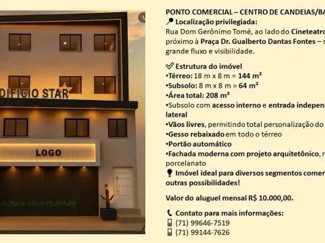 Imagem 5: Alugo Ponto Comercial - Centro de Candeias/Ba