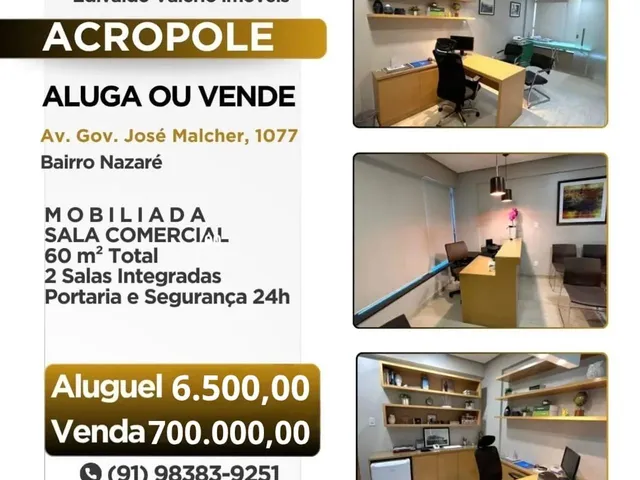 Imagem 1: Vendo Ou Alugo Sala Comercial no Ed Acrópole