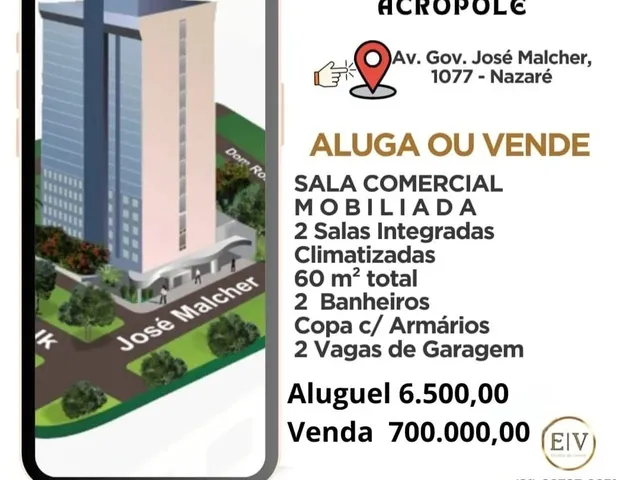 Imagem 8: Vendo Ou Alugo Sala Comercial no Ed Acrópole