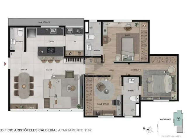 Imagem 12: Apartamento 3 Quartos À Venda, 3 Quartos, 1 Suíte, 2 Vagas, Prado - Belo Horizonte/Mg