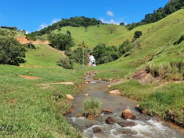 Imagem: Linda Área Rural com Muito Verde, Água