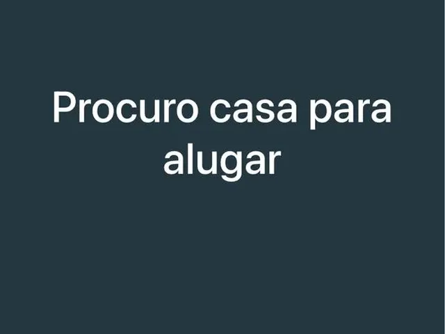 Imagem: Procura Se Casa pra Alugar