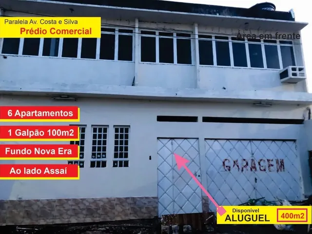 Imagem: Prédio Comercial com 6 Aptos e Galpão