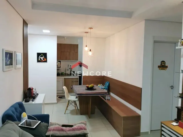 Imagem: O apartamento possui 2 Dormitórios, 1 Banheiro, 1 Vaga na