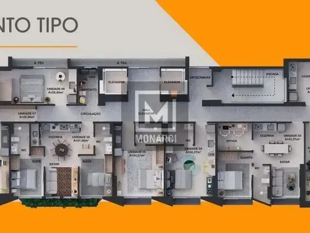 Imagem 13: Studio em Miramar Parcelas de R$999 e Entrada Facilitada