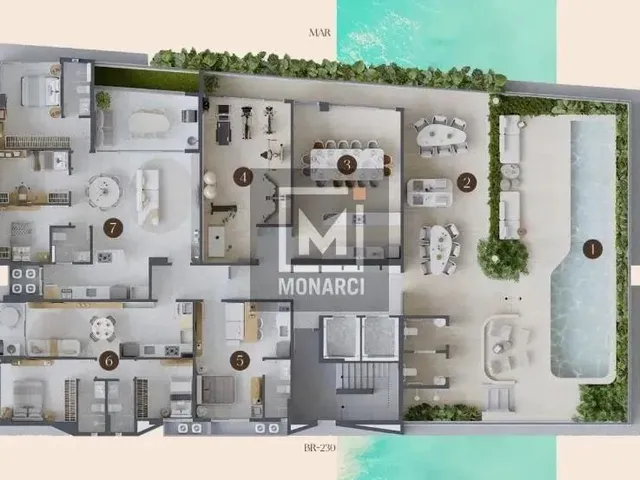 Imagem 16: Lançamento na Planta em Formosa com 2 Quartos Sendo 1 Suíte