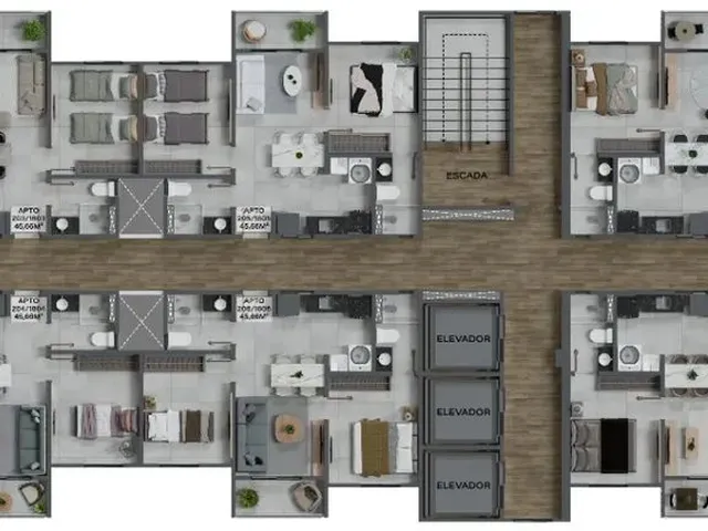 Imagem 7: Vendo Apartamento de 2 Ou 3 Quartos, em Condomínio Clube. Entrada Zero!