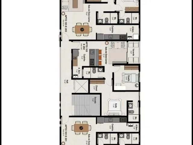 Imagem 12: Apartamento com 2 Dormitórios À Venda, 62 M² por R$ 350.000,00 - Bessa - João