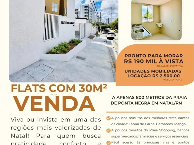 Imagem 6: Flats com 30M2 em Capim Macio