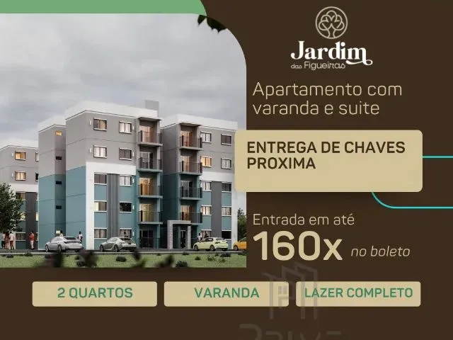Imagem: O apartamento possui 2 Dormitórios, 1 Suíte, 2 Banheiros,
