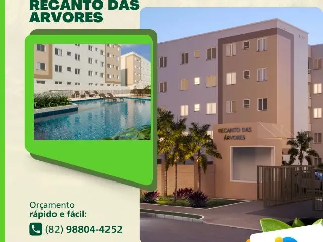 Imagem: O apartamento possui 2 Dormitórios, 1 Banheiro, 1 Vaga na