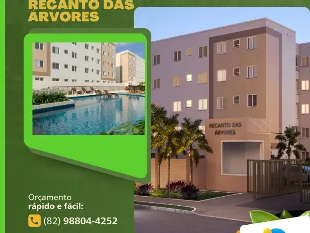 Imagem: O apartamento possui 2 Dormitórios, 1 Banheiro, 1 Vaga na