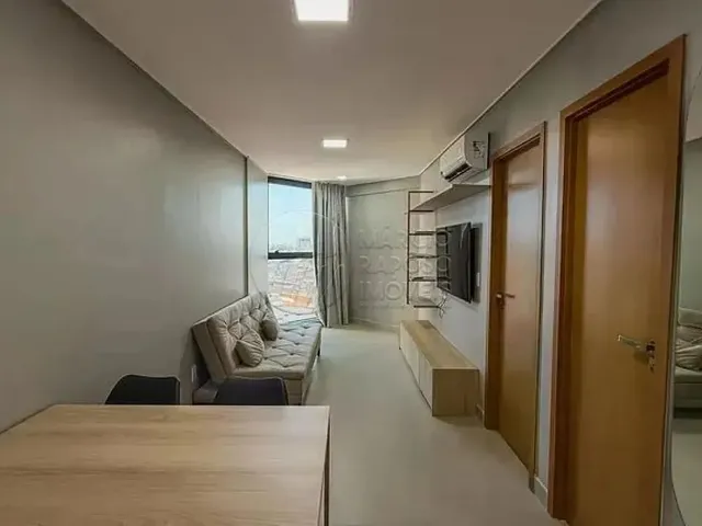 Imagem: O apartamento possui 1 Dormitório, 1 Banheiro, 1 Vaga na