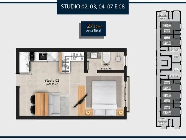 Imagem 2: Oportunidade de Investimento! Entrega em 30 Dias - Studio C/Vg Coberta - em Ótima Região