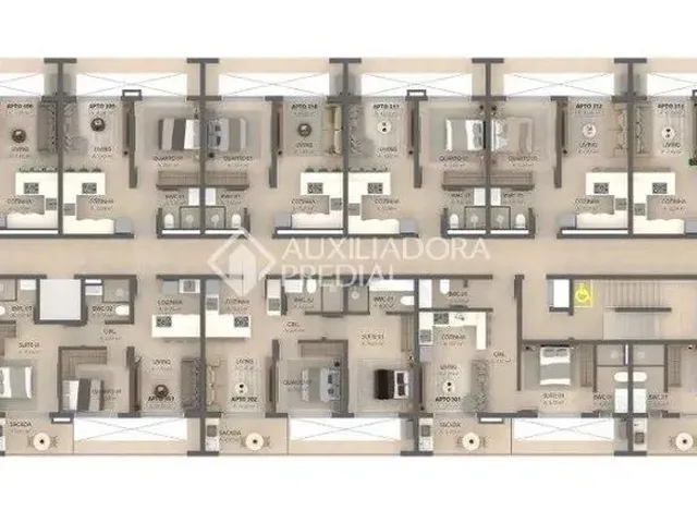 Imagem 10: Lançamento Horizon - 1 Dormitorio - 41,09M2 - Florianopolis/Sc