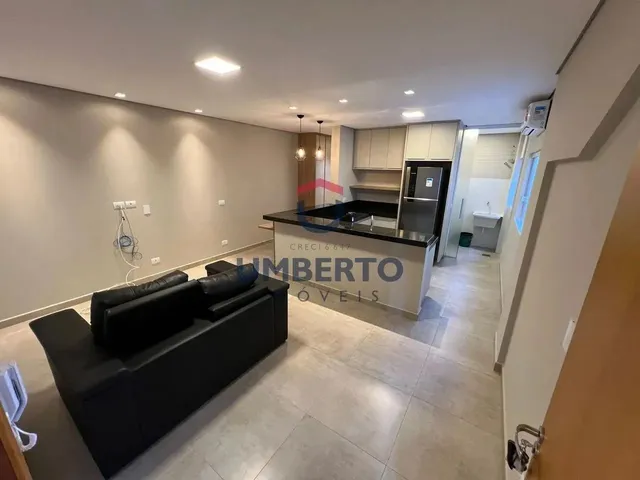 Imagem: O apartamento possui 1 Dormitório, 1 Banheiro, 1 Vaga na