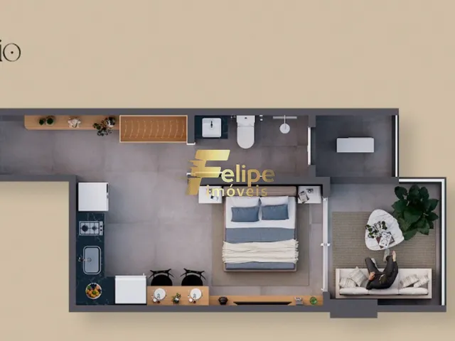 Imagem 14: NOVO EMPREENDIMENTO SURGINDO! APARTAMENTO DE 02 QUARTOS, SENDO 01 SUÍTE, LAZER COMPLETO