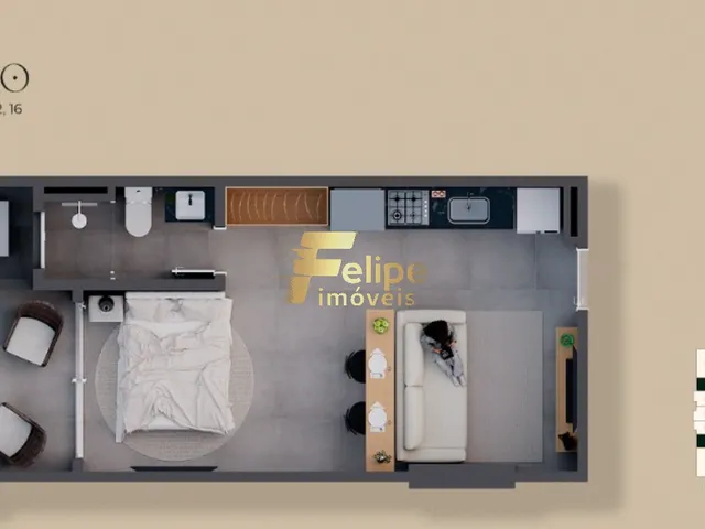Imagem 8: NOVO EMPREENDIMENTO SURGINDO! APARTAMENTO DE 02 QUARTOS, SENDO 01 SUÍTE, LAZER COMPLETO