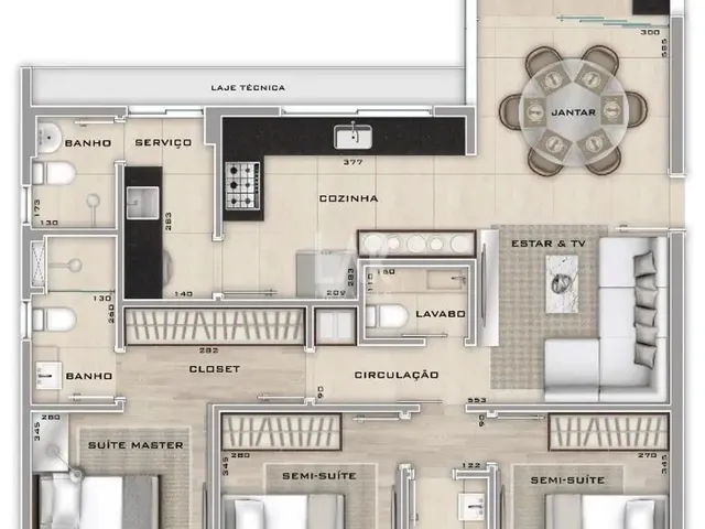 Imagem 3: Apartamento À Venda, 3 Quartos, 3 Suítes, 2 Vagas, Santo Antônio - Belo Horizonte/Mg