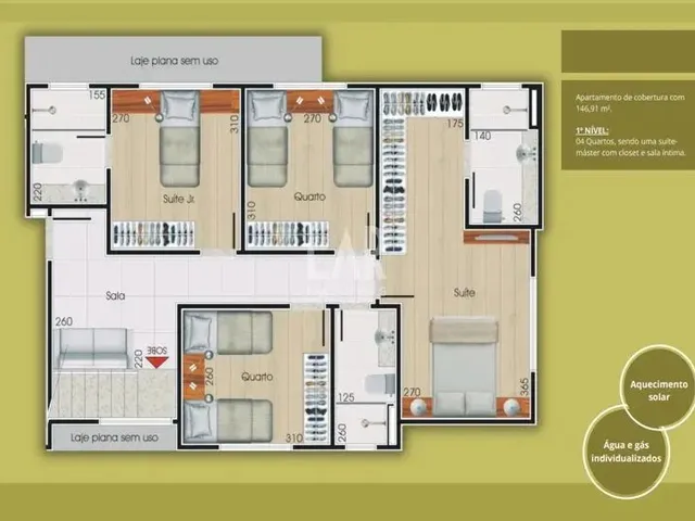 Imagem 3: Cobertura À Venda, 4 Quartos, 2 Suítes, 2 Vagas, Vila Paris - Belo Horizonte/Mg