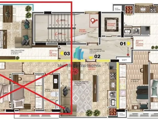 Imagem 12: Apartamento Mobiliado