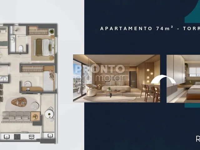 Imagem: Apartamento com 3 quartos em Ilha do Leite