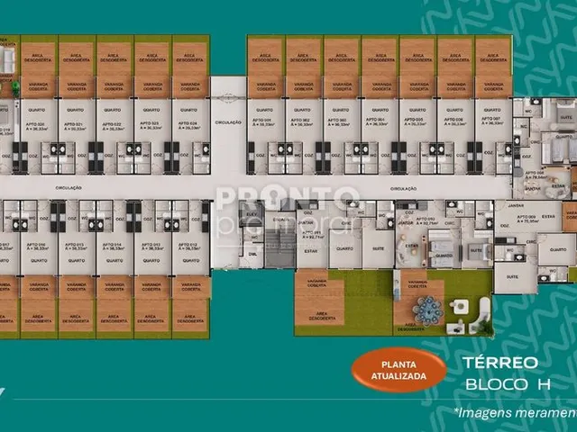 Imagem 1: Apartamento com 1 Quarto em Muro Alto