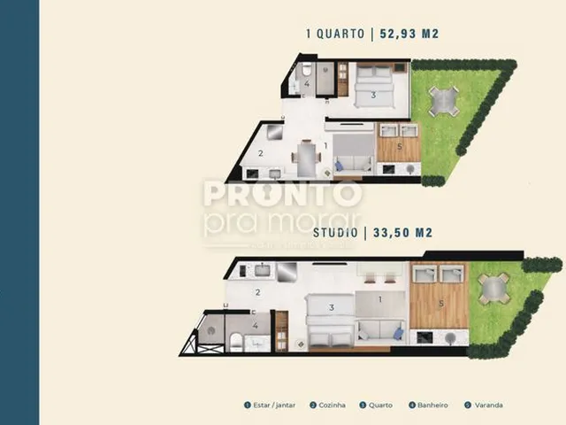 Imagem 1: Apartamento com 1 quarto em Carneiros
