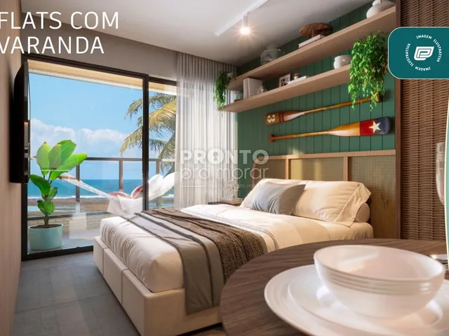 Imagem: Flat com 1 Quarto em Centro