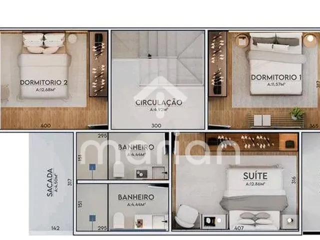 Imagem 14: Sobrado com 3 quartos a 300m da praia, Centro - Penha