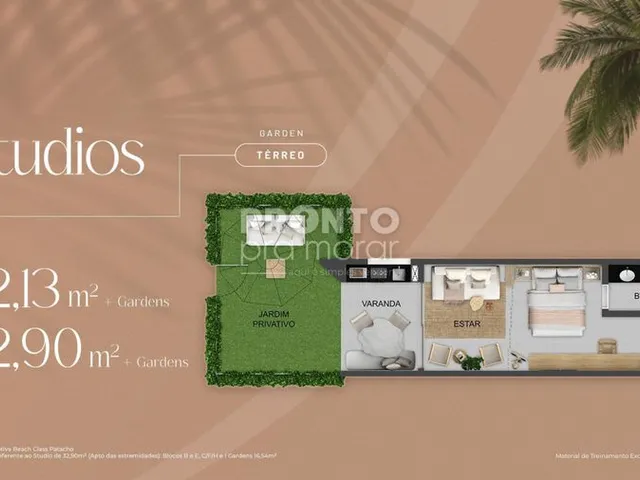 Imagem: Flat com 1 Quarto em