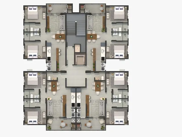 Imagem 2: Orion Residence Apartamento com 2 dormitórios