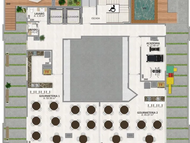 Imagem 6: Le Monde Apartamento com 3 dormitórios
